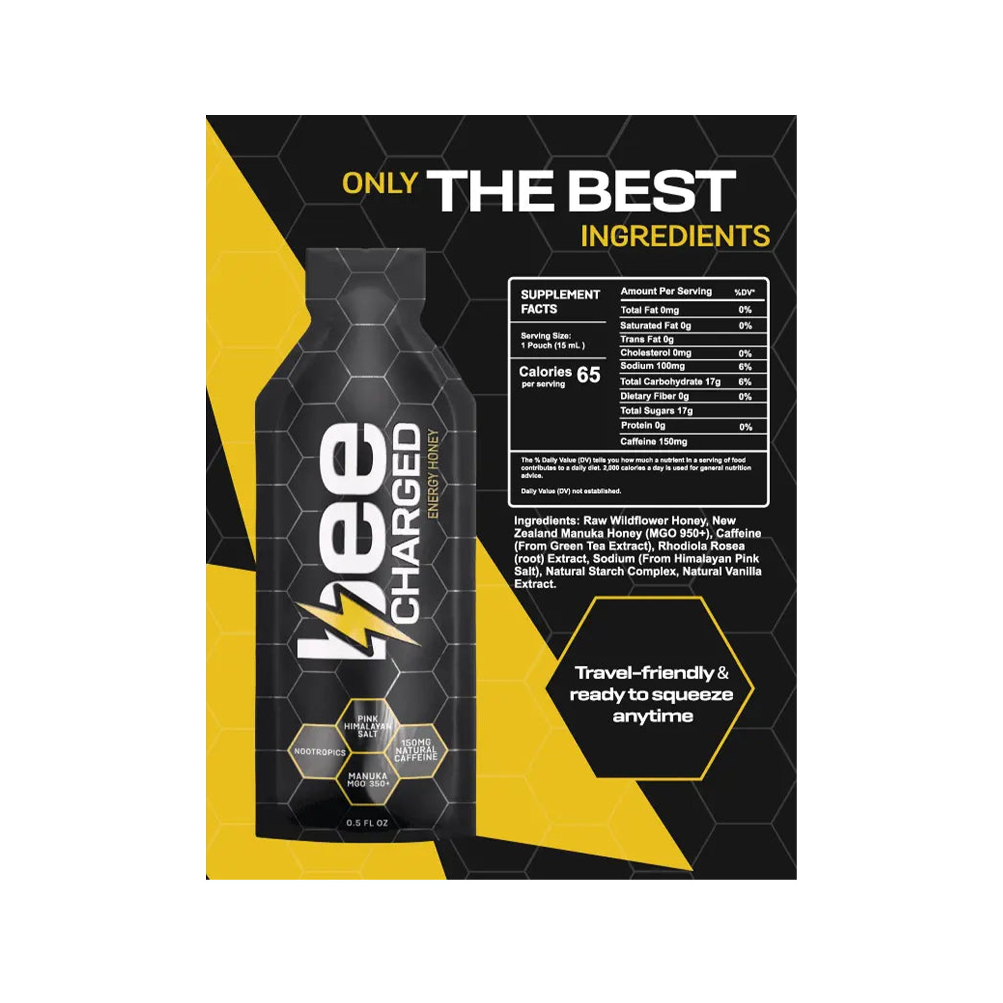 Bee Charged 12 Pack - 1 Bag